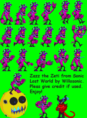 Sonic the Hedgehog Customs - Zazz
