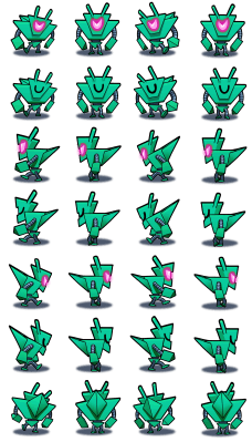Green Enemirobot