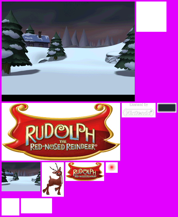 Rudolph the Red-Nosed Reindeer - Wii Menu Banner & Icon