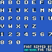 Arena: Maze of Death - Font