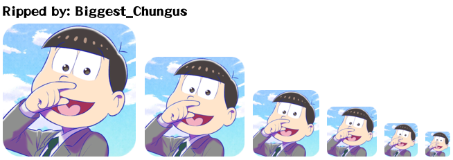 Osomatsu-san's Neet Entertainment Production - App Icon