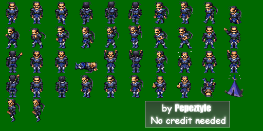 Final Fantasy 6 Customs - Cyan