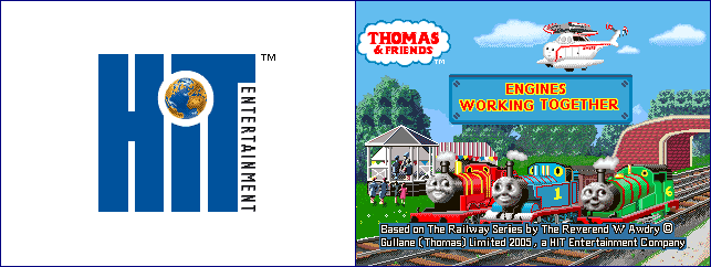 Thomas & Friends: Engines Working Together - Company & Title Screen