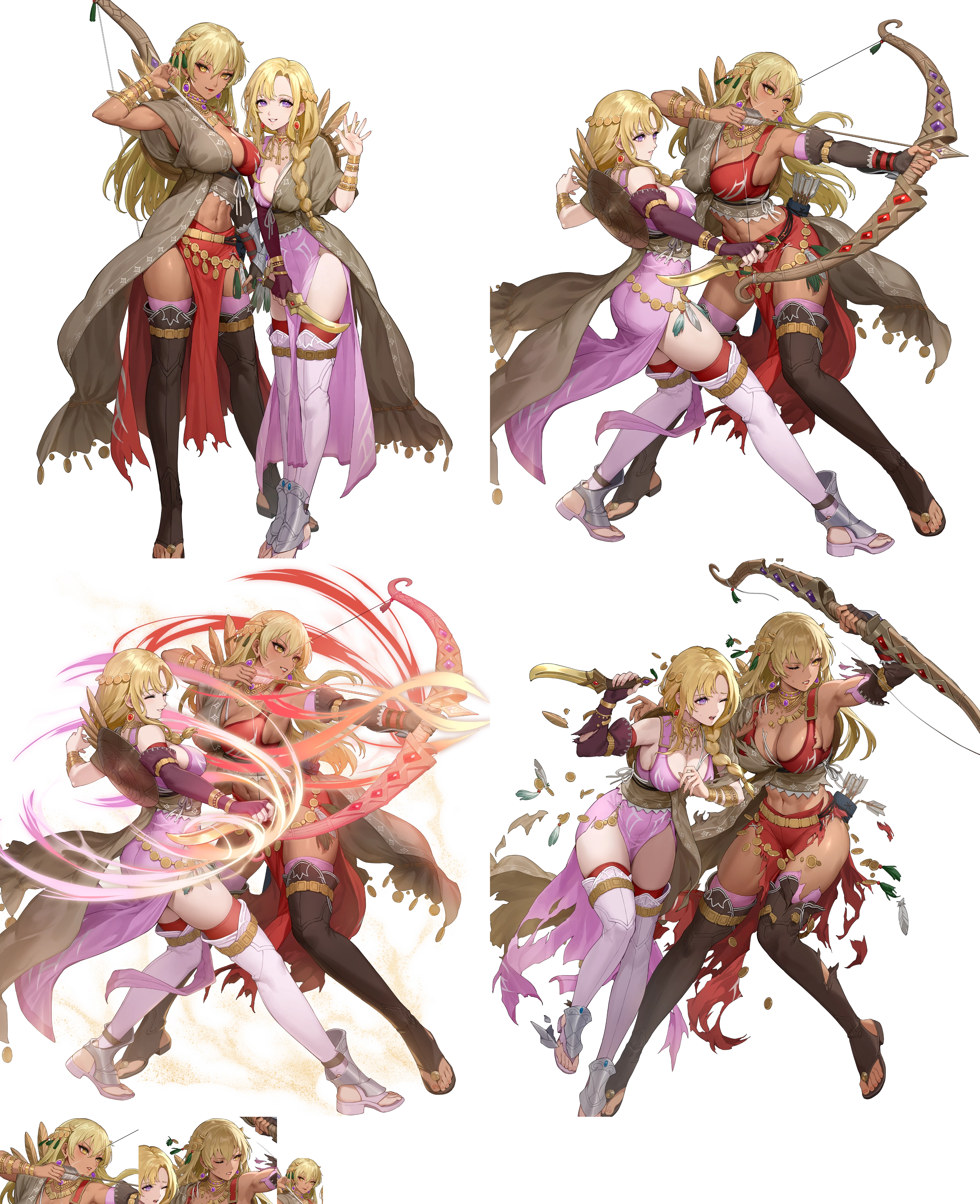 Fire Emblem: Heroes - Igrene & Louise (Nabata's Shield)