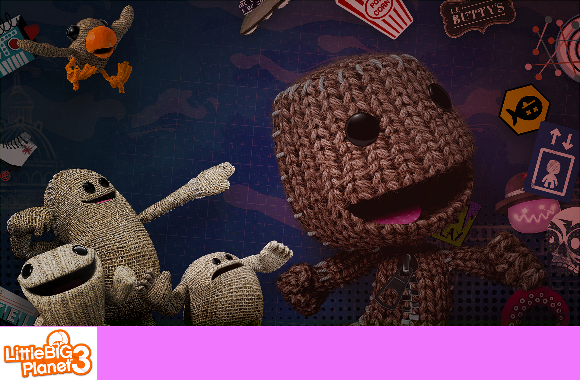 LittleBigPlanet 3 - Game Banner & Icon