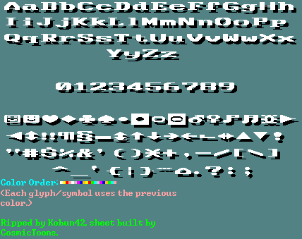 Banner Font (VGA)