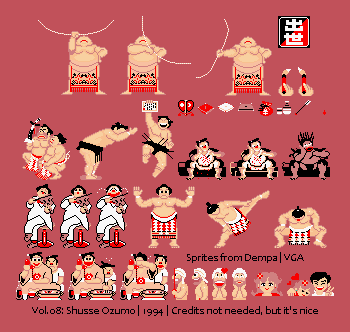 Game Over & Cutscene Sprites