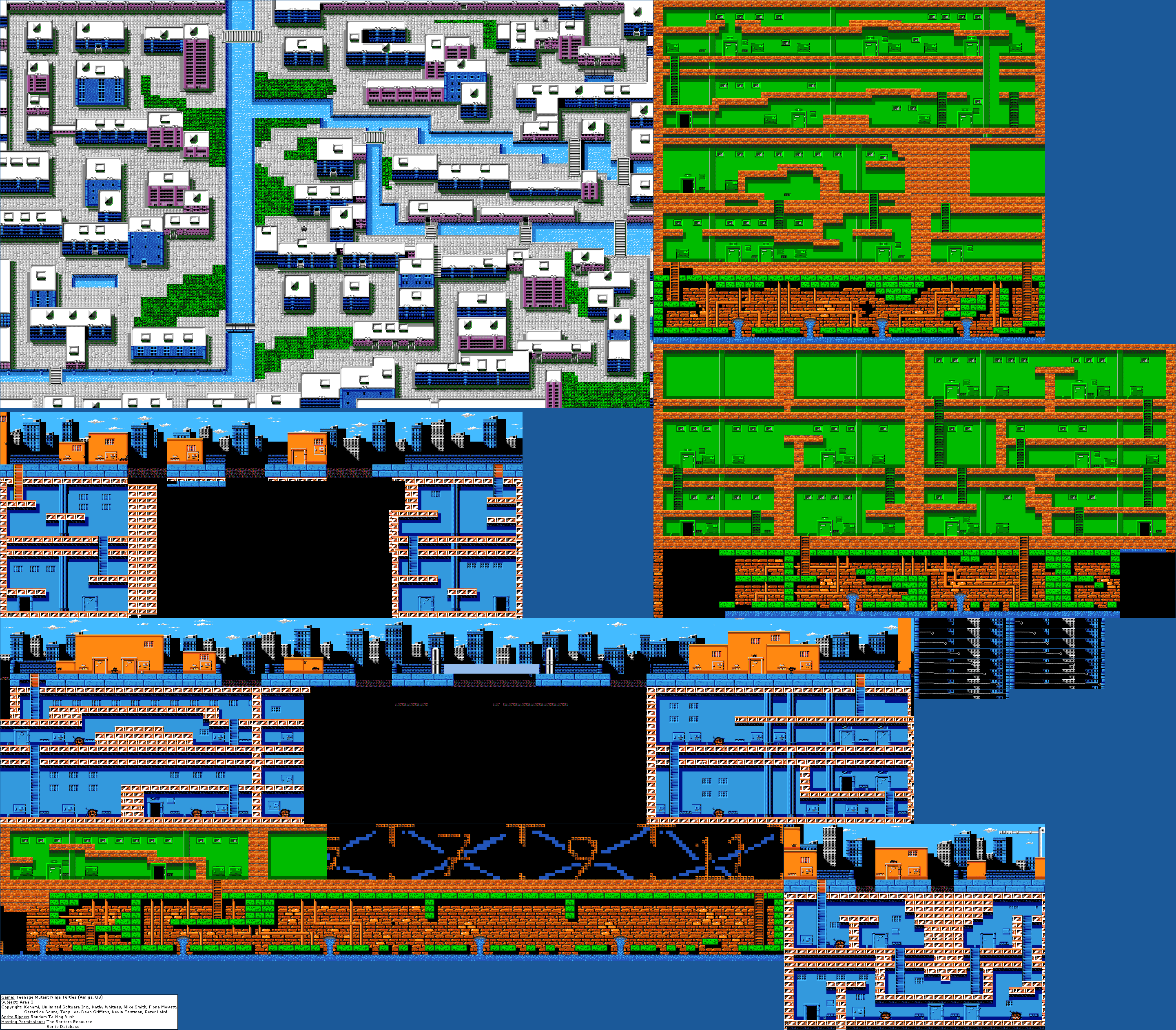 Teenage Mutant Ninja Turtles (USA) - Area 3