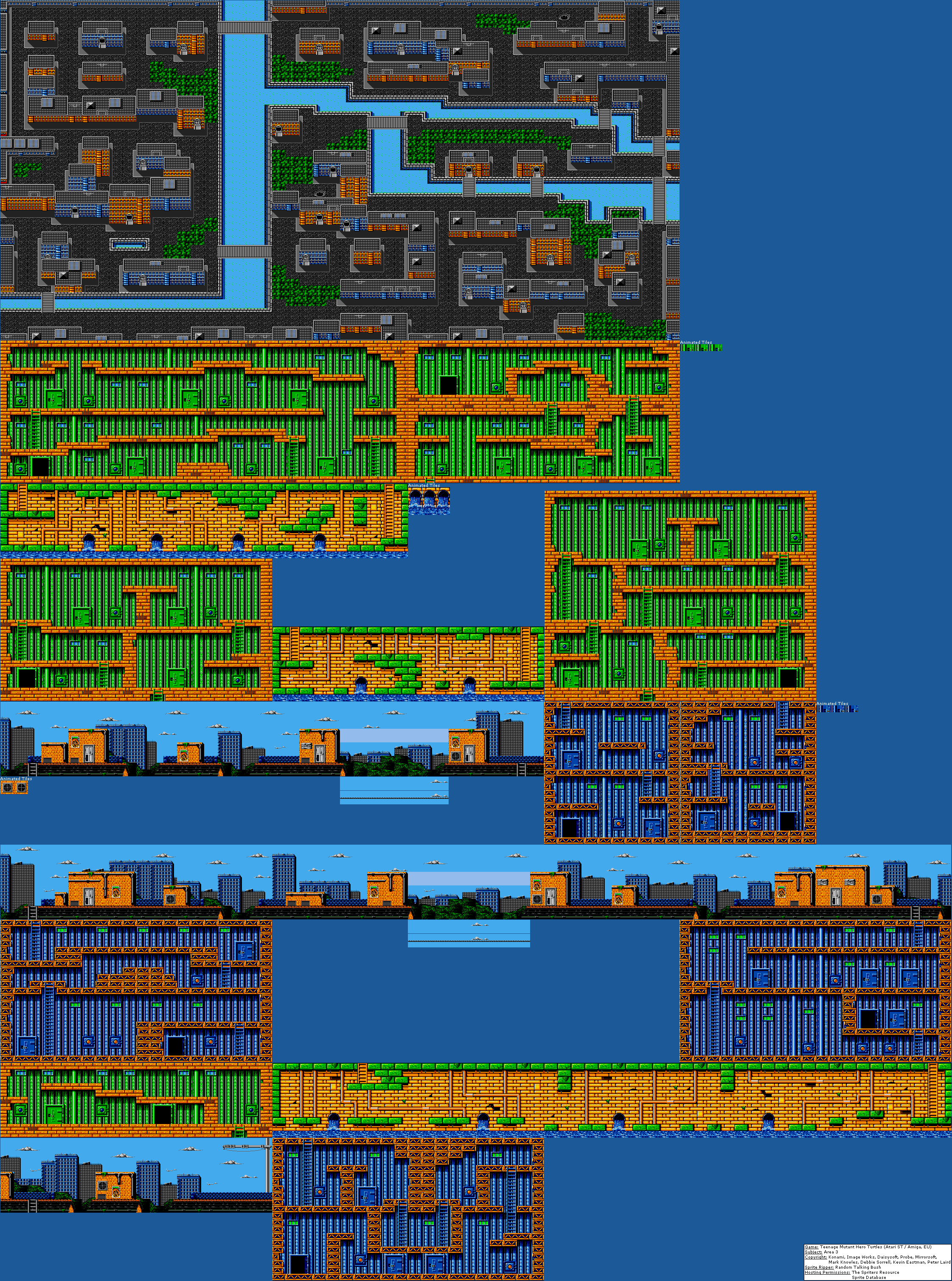 Teenage Mutant Hero Turtles - Area 3