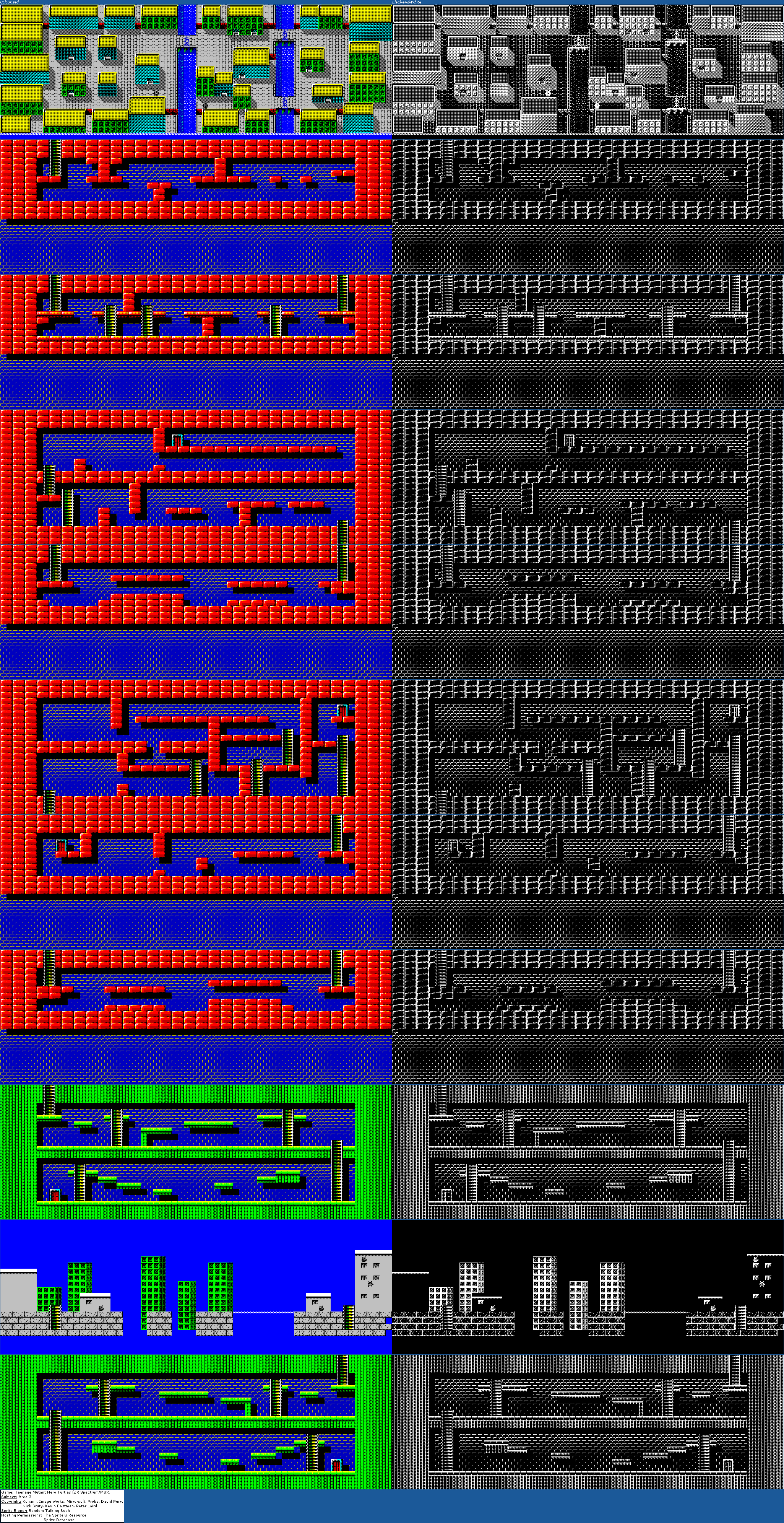 Teenage Mutant Hero Turtles - Area 3