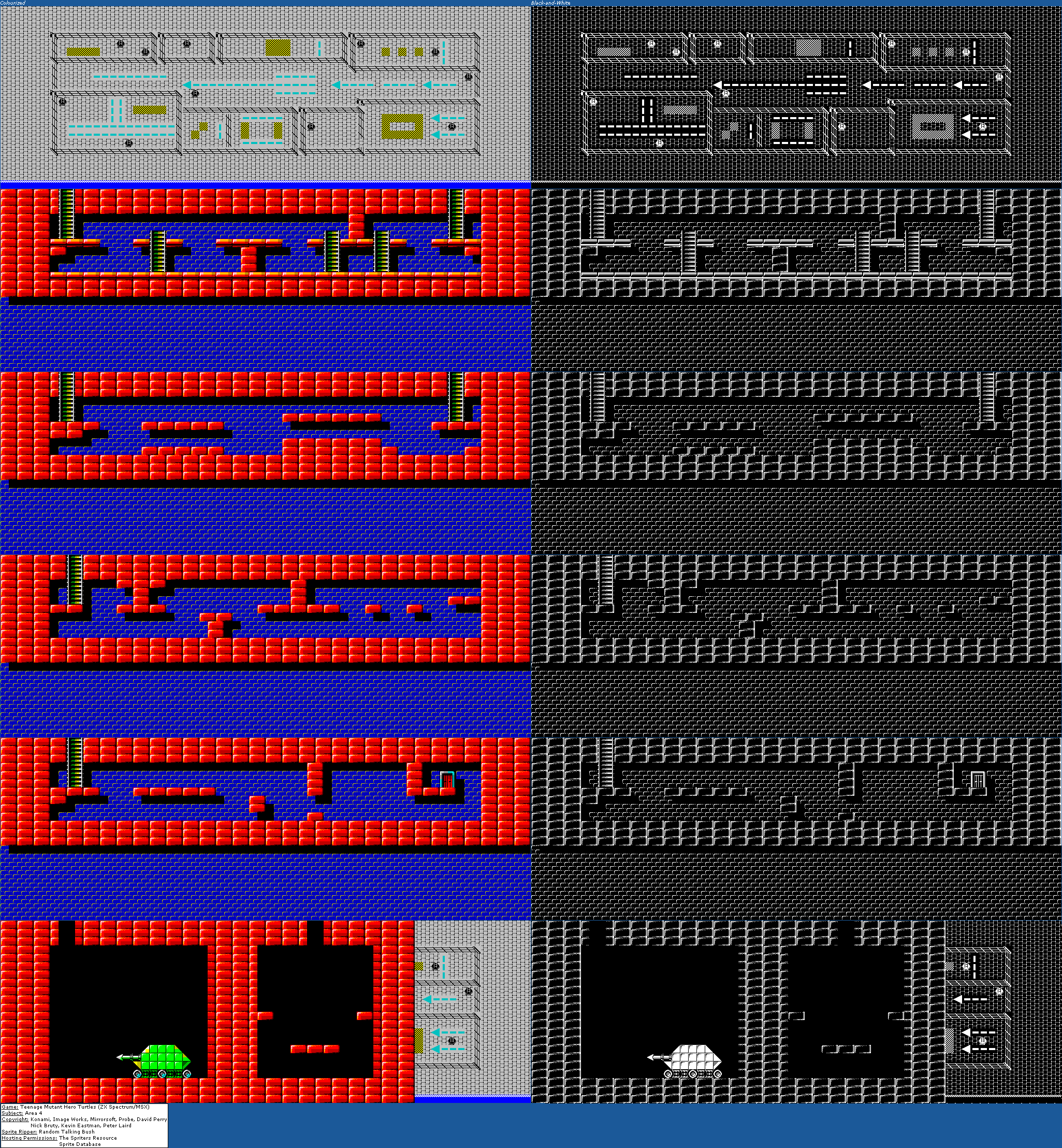 Teenage Mutant Hero Turtles - Area 4