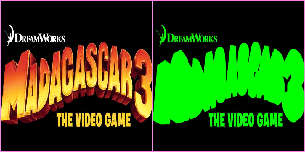 Madagascar 3: The Video Game - Title Screen Logo