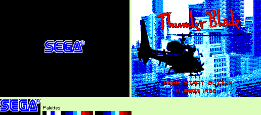 Title Screen & Sega Logo