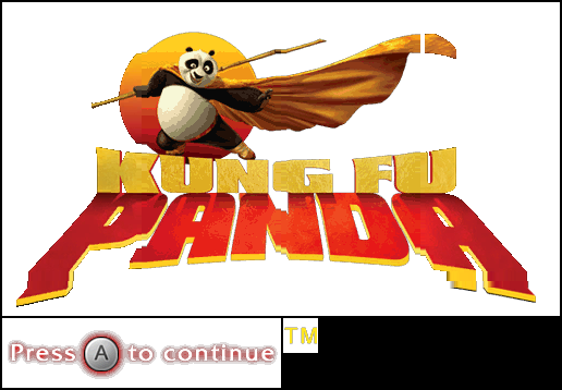 Kung Fu Panda - Title Screen