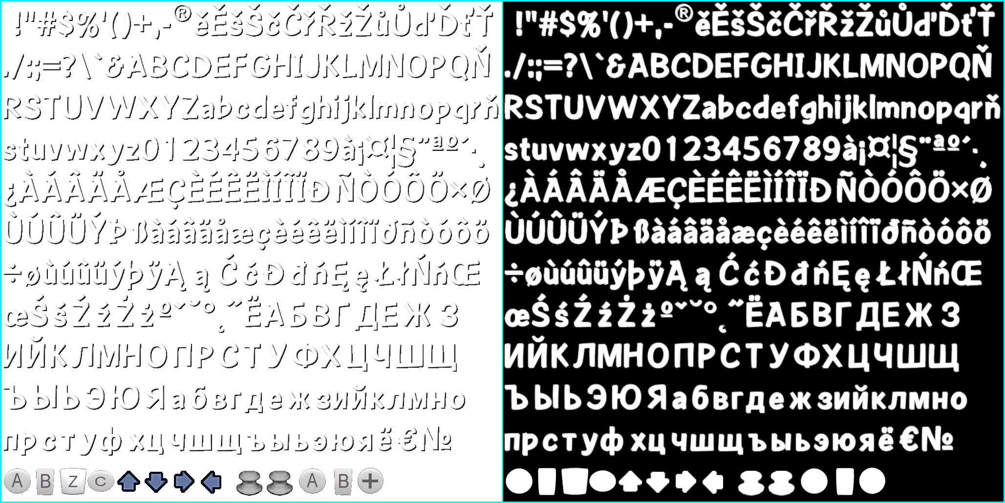 Madagascar: Escape 2 Africa - Font