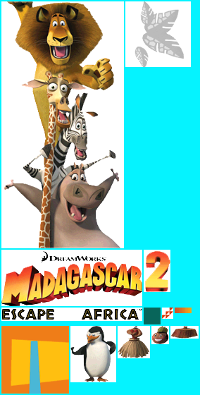 Madagascar: Escape 2 Africa - Wii Menu Banner & Icon