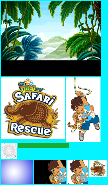 Go, Diego, Go!: Safari Rescue - Wii Menu Banner & Icon