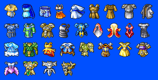 Dragon Quest 4: The Chapters of the Chosen - Armors
