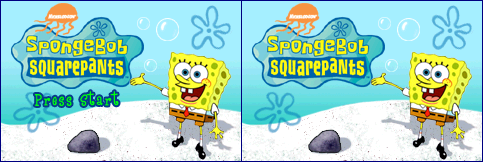 SpongeBob SquarePants: Volume 2 - Title Screen