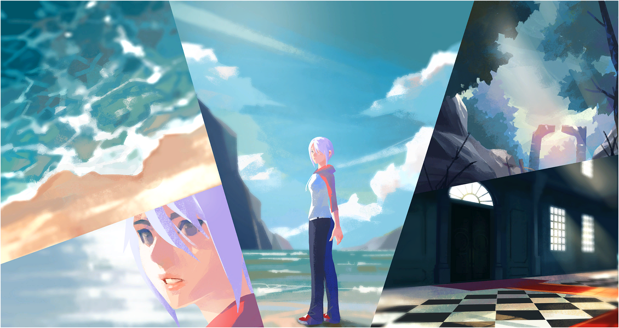 Title Screen Collage - Two Memories