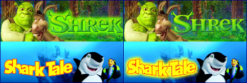 Game Boy Advance Video: Shrek + Shark Tale - Movie Select