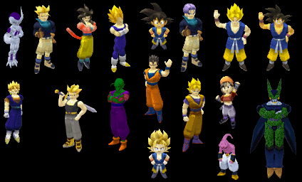 Dragon Ball GT: Final Bout - Ending Renders