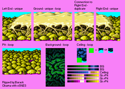 Battletoads in Battlemaniacs - Level 3: Turbo Tunnel Rematch (Tileset)