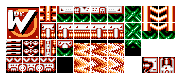 Mega Man Customs - Fire Man GB Tileset (NES-Style)