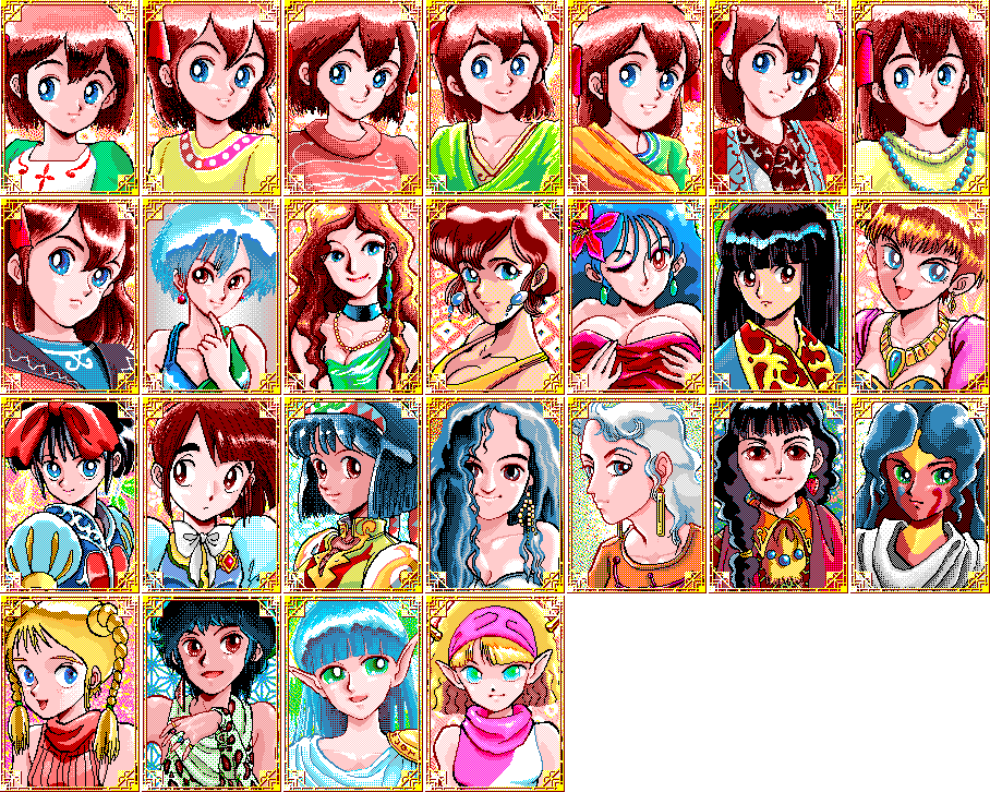 Princess Maker - Contestants