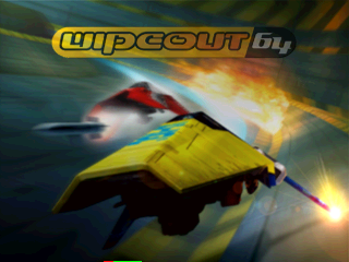 Wipeout 64 - Title Screen