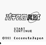 Pachi-Slot Kids (JPN) - Title Screen