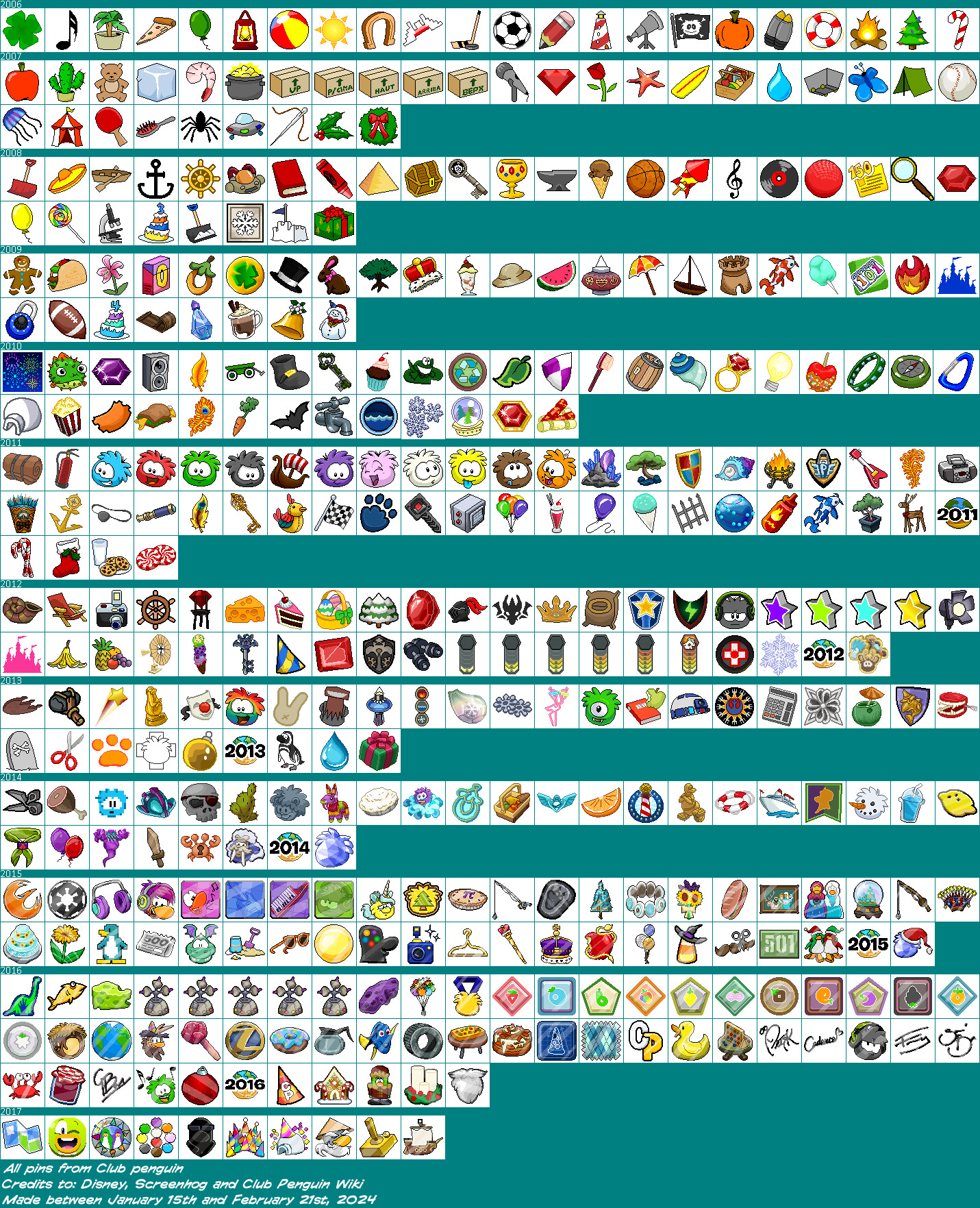 Pins (16-Bit)