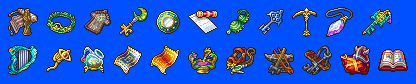 Dragon Quest 6: Realms of Revelation - Key Items