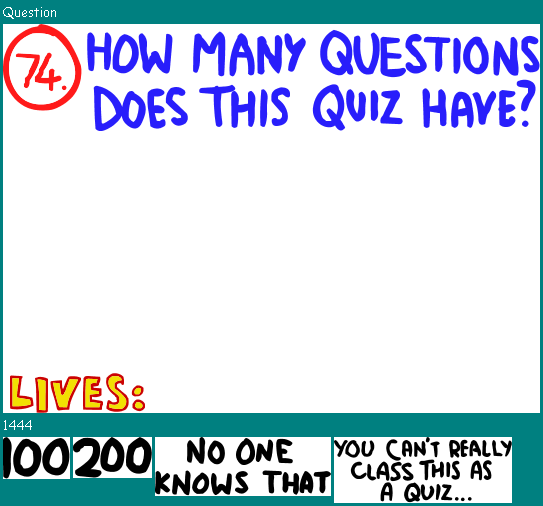 The Impossible Quiz - Question 074