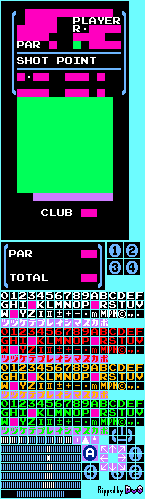VS. Golf / VS. Ladies Golf - User Interface
