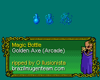 Golden Axe - Magic Bottle