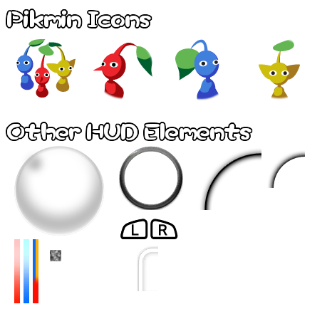 Pikmin Type HUD