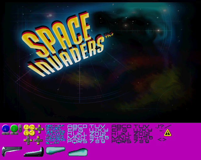 Space Invaders - Title Screen