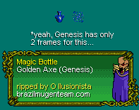 Golden Axe - Magic Bottle