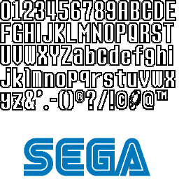 Crazy Taxi - Font