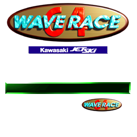 Wave Race 64 - Title Screen (Static Elements)