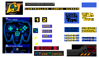 AeroGauge - Controller Config Screen