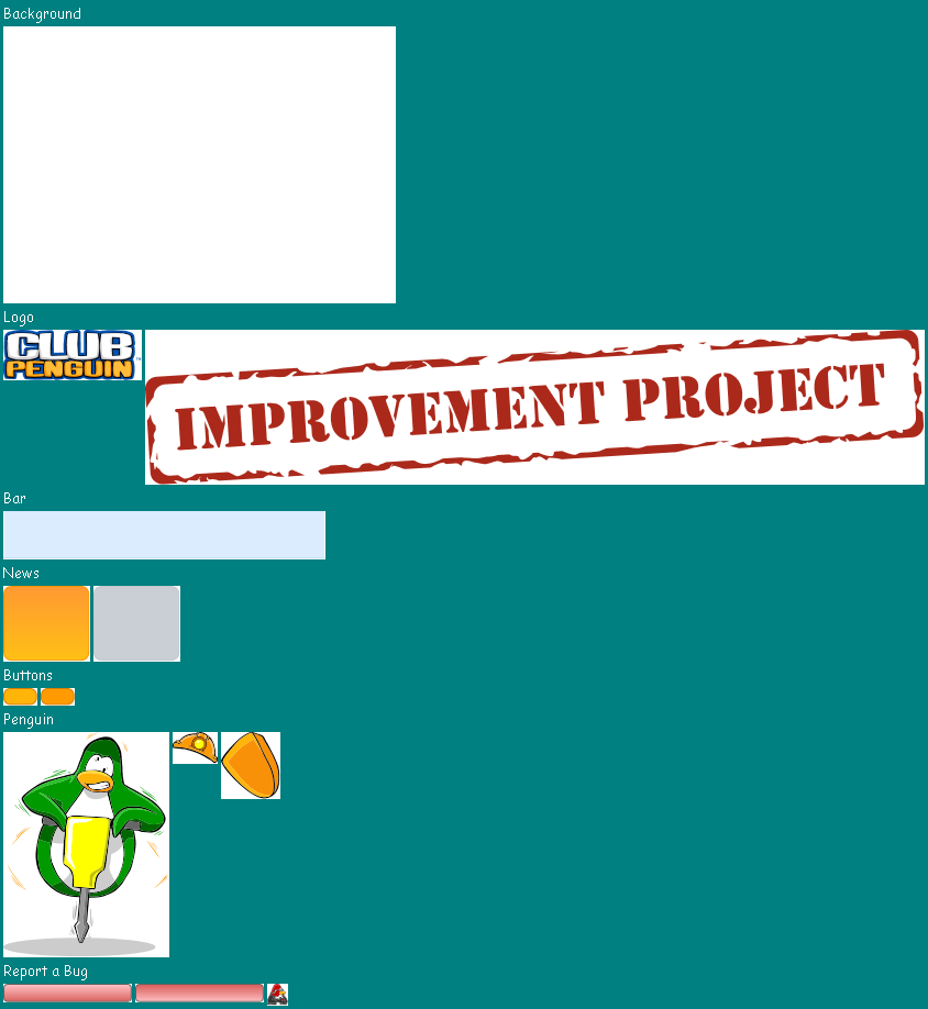 Club Penguin Improvement Project - Main Graphics