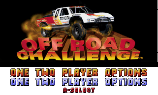 Off Road Challenge - Title Screen (Static Elements)