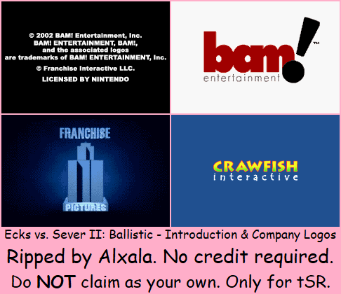 Ecks vs. Sever II: Ballistic - Introduction & Company Logos