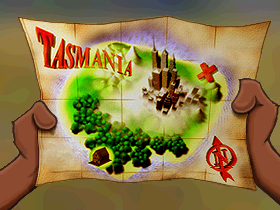 Taz Express - Tasmania Map