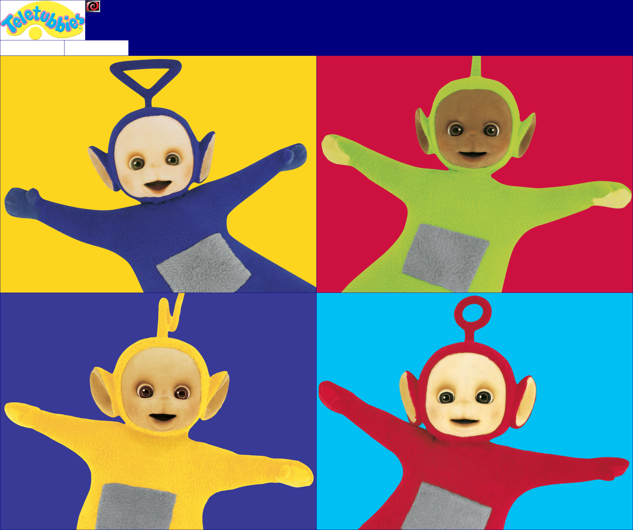 Teletubbies Photographic Screensaver - General Sprites