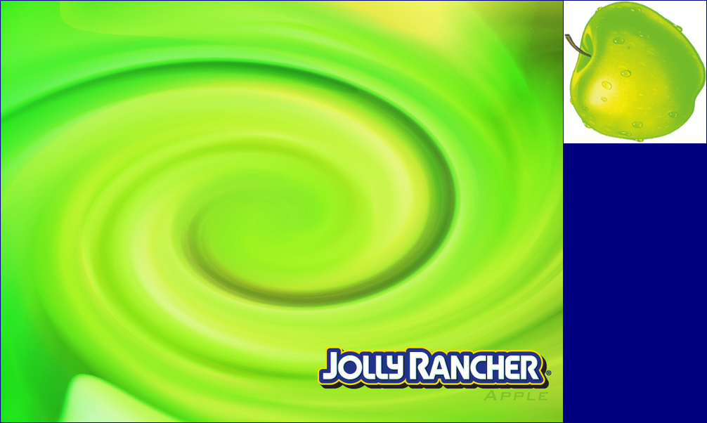 Jolly Rancher Screensavers - Green Apple
