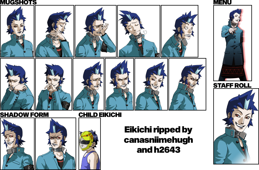 Persona 2: Innocent Sin Portable - Eikichi Mishina