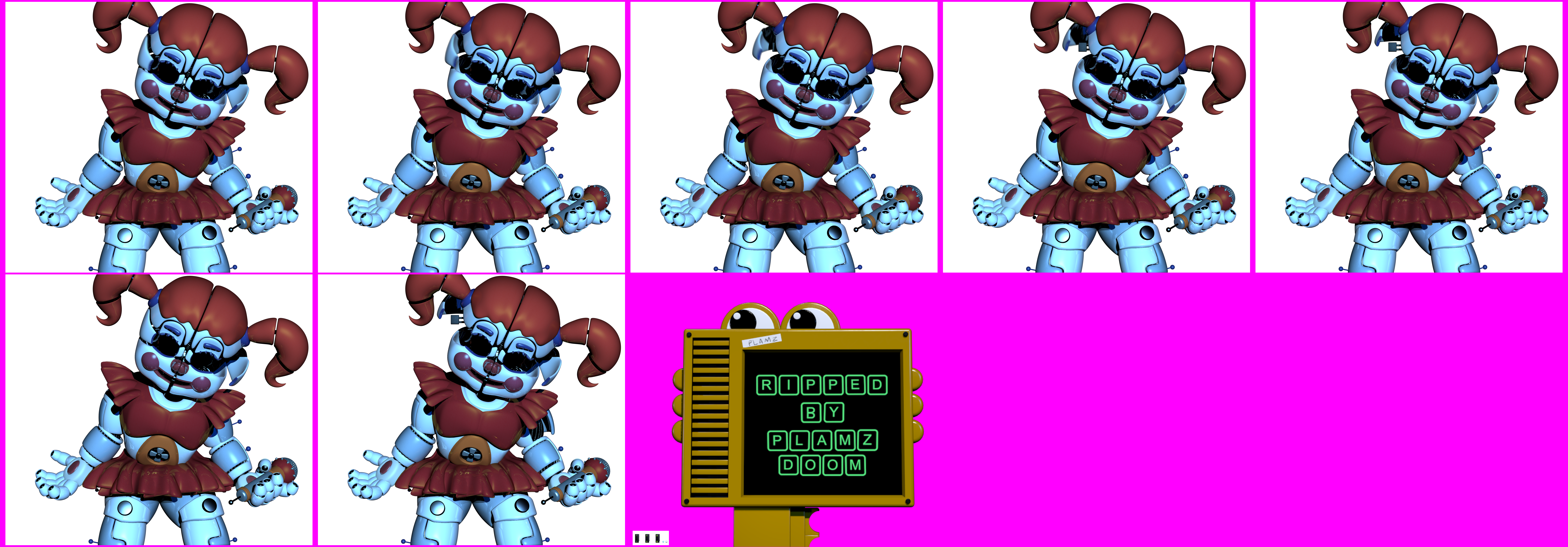 Five Nights at Freddy's: Sister Location - Circus Baby (Parts/Service)